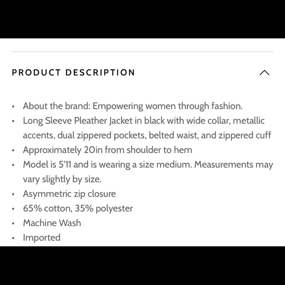 Beulah jacket sizeSMALL  details as pictures. - Picture 4 of 7